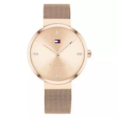 Tommy Hilfiger Liberty Rose Gold Tone Stainless Steel Quartz 1782218 Women's Watch