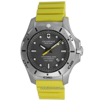 Relógio masculino Victorinox Swiss Army INOX mergulhador profissional 241844 200M