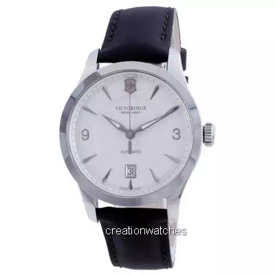 Victorinox Alliance Swiss Army mostrador branco automático 241871 100M relógio masculino