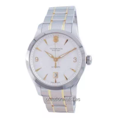 Victorinox Alliance Swiss Army White Dial Automatic 241874 100M Men's Watch