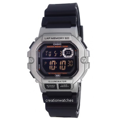 Casio Sports Gear Digital Dial Quartz WS-1400H-1B WS1400H-1B 100M Men's Watch