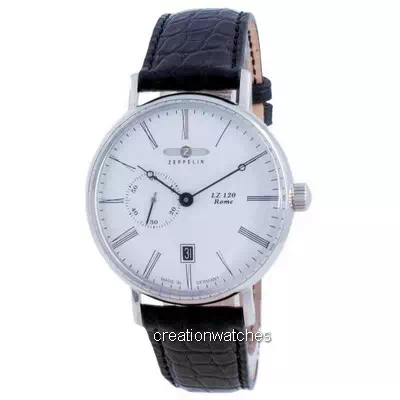 Zeppelin LZ120 Rome White Dial Automatic 7104-1 71041 Mens Watch