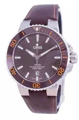 Oris Aquis Date Automatic Diver\'s 01-733-7730-4152-07-5-24-12EB 300M Men\'s Watch