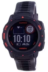 Garmin Instinct E-Sport Edition Display Outdoor Fitness GPS Black Band 010-02064-72 Relógio multiesportivo
