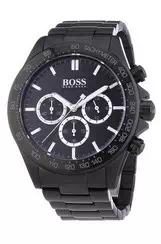 Hugo Boss Ikon cronógrafo em aço inoxidável quartzo 1512961 100M relógio masculino