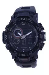 Westar Analog Digital Black Dial Quartz 85010 PTN 001 100M Men\'s Watch