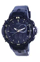 Westar Analog Digital Black Dial Quartz 85011 PTN 002 100M Men's Watch