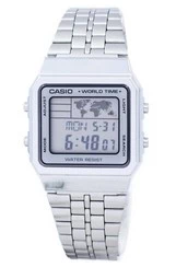 Relógio Casio Alarme Hora Mundial Digital A500WA-7DF Men