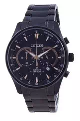 Relógio masculino Citizen Black Dial Chronograph Quartz AN8195-58E 100M
