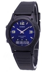 Casio Analog Digital Quartz Dual Time AW-49HE-2AVDF AW49HE-2AVDF Men's Watch
