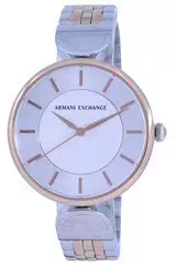 Armani Exchange Brooke Two Tone Stainless Steel Quartz AX5381 Women\'s Watch