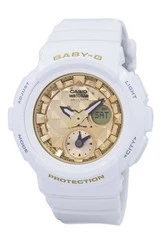 Casio Baby-G Shock Resistant World Time Analog Digital BGA-195M-7A Women\'s Watch