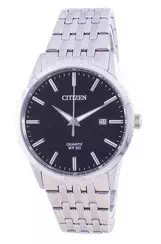 Citizen Black Dial Stainless Steel Quartz BI5000-87E Men's Watch