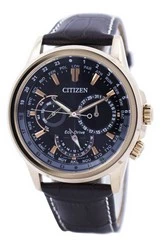 Cidadão Eco-Drive Calendrier Hora Mundial BU2023-12E Relógio Masculino