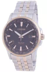Relógio masculino Citizen World Time Perpetual Calendar Eco-Drive BX1006-85E