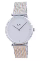 Cluse Triomphe White Dial Stainless Steel Quartz CW0101208003 Women\'s Watch