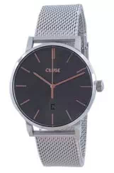 Cluse Aravis Grey Dial Stainless Steel Quartz CW0101501003 Women's Watch
