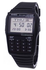 Casio Digital Data Bank 5 Alarm Multi-Lingual DBC-32-1ADF DBC-32-1A Men's Watch