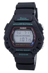Casio Digital Classic Alarm Chronograph WR200M DW-290-1VS DW-290-1 Men\'s Watch