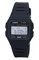 Casio Classic Sports Chronograph Alarm F-91W-3SDG F91W-3SDG Men\'s Watch