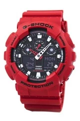 Casio G-Shock GA-100B-4A GA100B-4A Analog-Digital Men\'s Watch