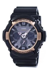 Casio G-Shock Rose Gold Accented GA-200RG-1A GA200RG-1A Men's Watch