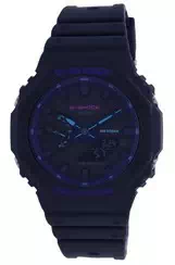 Casio G-Shock Analog Digital Black Dial Quartz GA-2100VB-1A GA2100VB-1 200M Men's Watch