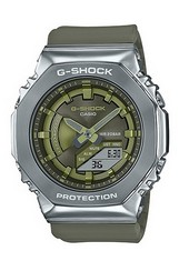 Casio G-Shock hora mundial pulseira de resina analógico digital GM-S2100-3A GMS2100-3 200M relógio feminino