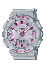 Casio G-Shock Analog Digital Grey Dial Quartz GMA-S130NP-8A GMAS130NP-8 200M Women's Watch