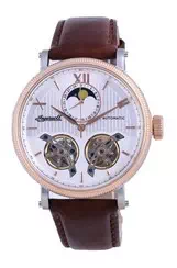 Ingersoll The Hollywood Open Heart Moon Phase automático I09602 Relógio masculino