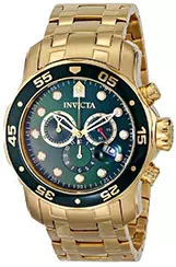 Invicta Pro Diver Chronograph 200M 0075 Men\'s Watch