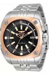 Invicta Reserve Black Dial Stainless Steel Automatic 32060 100M Men\'s Watch