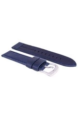 Blue Ratio Brand Leather Watch Strap 22mm