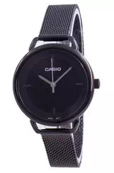 Casio Black Dial Quartz LTP-E413MB-1A LTPE413MB-1 Women\'s Watch