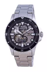 Fossil FB-01 Black Dial Open Heart Automatic ME3190 100M Men\'s Watch