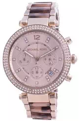 Michael Kors Parker Stainless Steel Crystal Quartz MK6832 Women's Watch