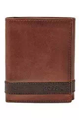 Fossil Quinn Trifold Brown ML3645200 Men's Wallet