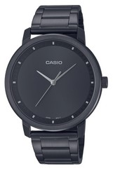 Casio Analog Black Dial Stainless Steel MTP-B115B-1E MTPB115B-1 Men's Watch