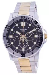 Relógio masculino Casio Enticer quartzo analógico MTP-VD300SG-1E MTPVD300SG-1E