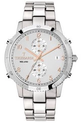 Trussardi T-estilo cronógrafo de quartzo R2473617005 relógio dos homens