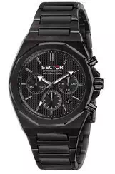 Sector 960 Chronograph Black Dial Stainless Steel Quartz R3273628001 100M Men\'s Watch