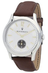 Maserati Tradizione ขาว dial ควอตซ์ R8851125001 Men's Watch