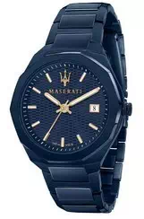 Maserati Blue Edition Blue Dial Stainless Steel Quartz R8853141001 100M Men\'s Watch