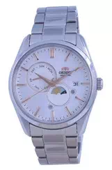 Orient Classic Sun & Moon Silver Dial Automatic RA-AK0306S10B Men's Watch