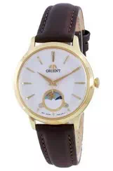 Orient Classic Sun & Moon White Dial Quartz RA-KB0003S10B Women\'s Watch