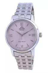 Orient Contemporary Pink Dial Stainless Steel Automatic RA-NR2002P10B Women\'s Watch