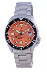 Ratio FreeDiver Orange Dial Sapphire Crystal Stainless Steel Automatic RTB214 200M Men\'s Watch