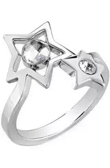 Morellato Cosmo Stainless Steel Star Shaped SAKI17014 Women's Ring