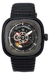 Relógio Masculino Sevenfriday Série P Reserva de Energia Automática P3C/06 SF-P3C-06