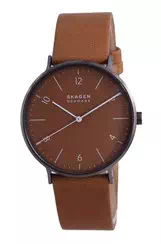 Relógio feminino Skagen Aaren Naturals Leather Quartz SKW6726